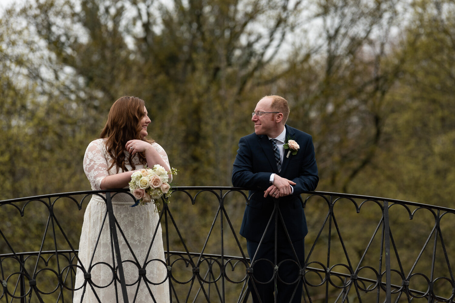 Rachel and David Married at Elm Park in Worcester, MA