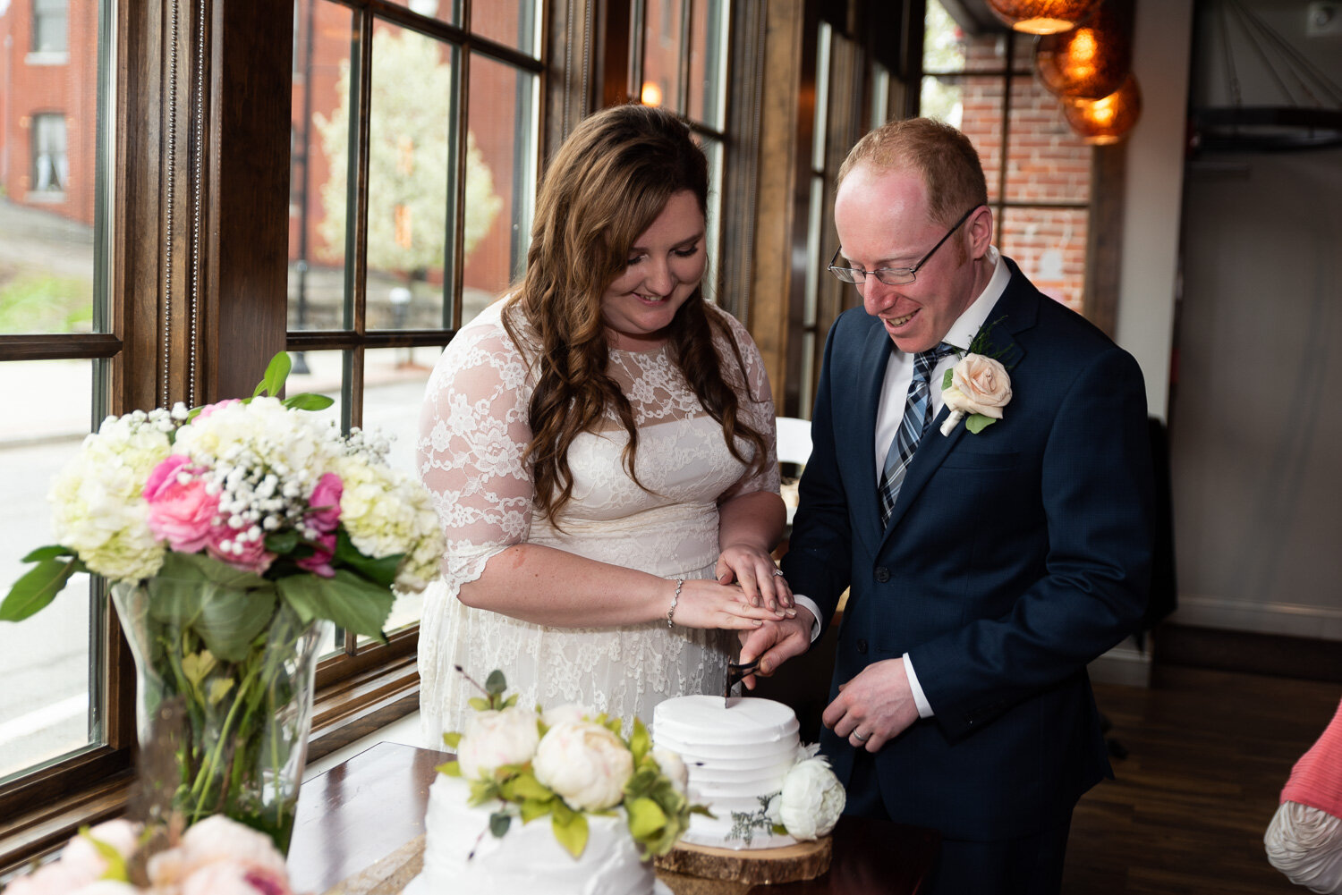 Rachel and David Married at Elm Park in Worcester, MA