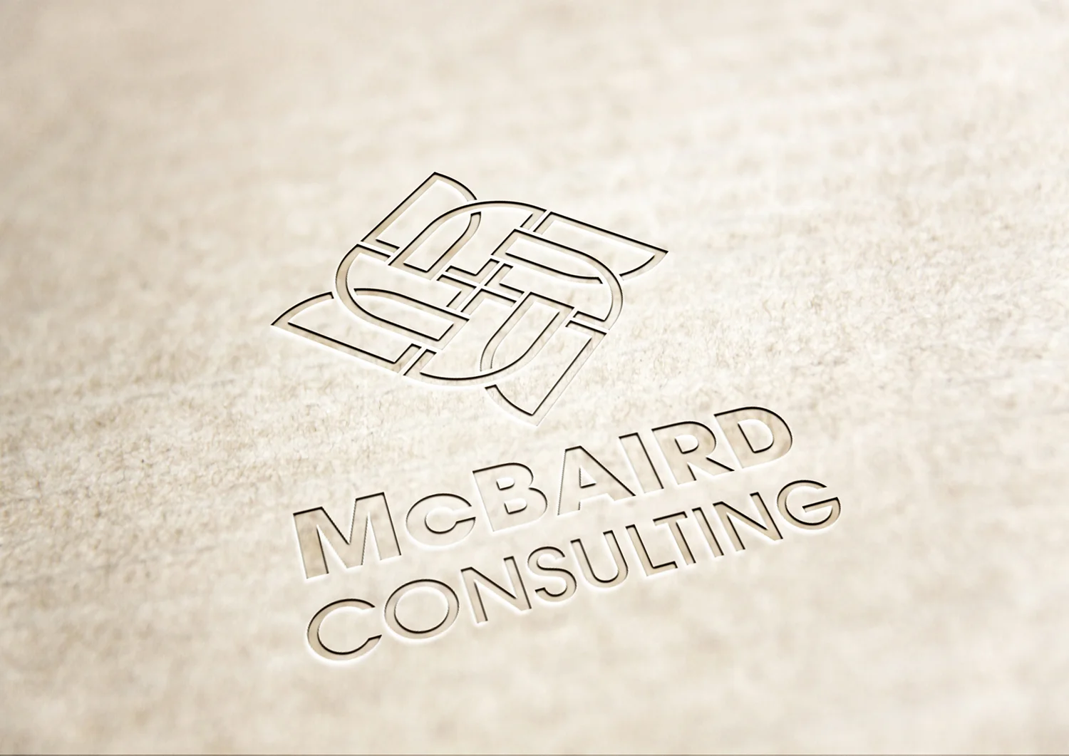 This celtic knot inspired logo design was created for a business consultancy.