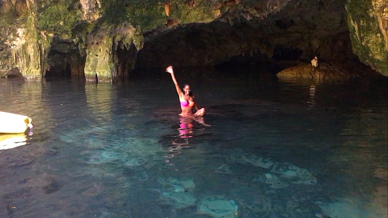 Me at Cenote El Toh