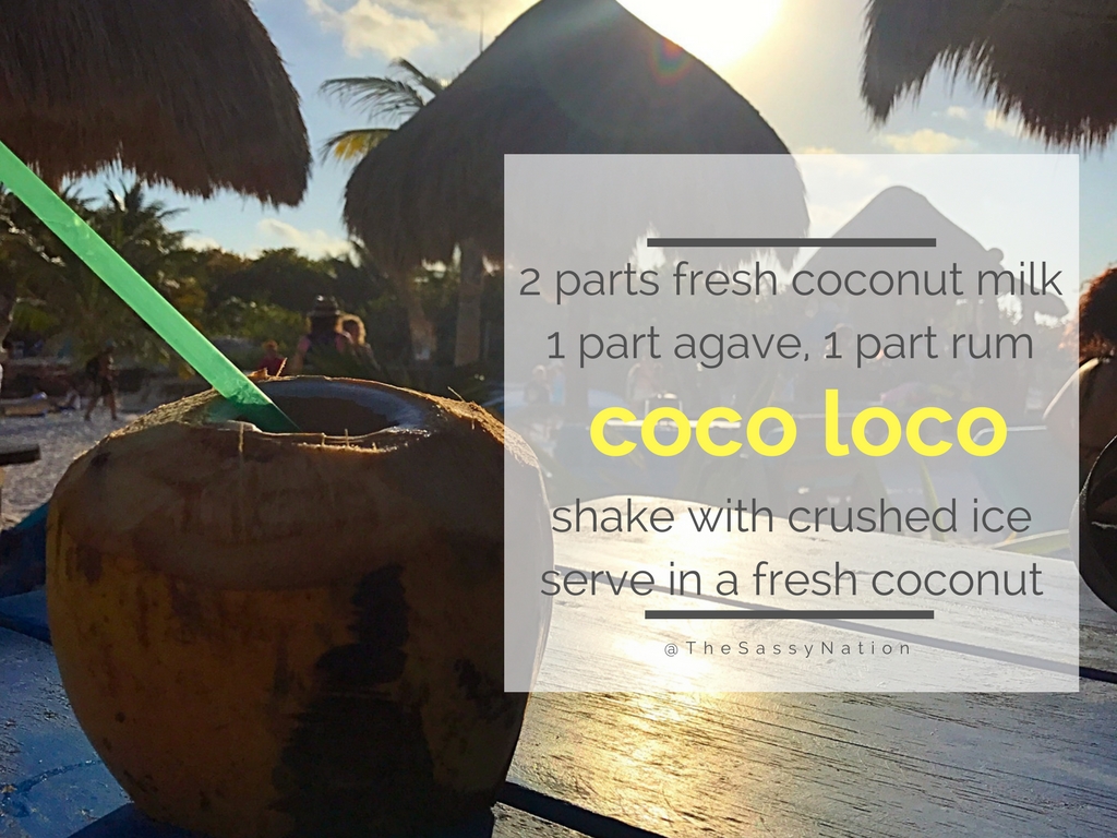 *If you don't have the milk from a mature coconut on hand, use the water from a young coconut and add sweetened coconut milk instead. No agave needed. Unless you want it, of course.