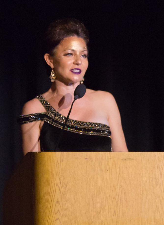 Gala Host actress and producer shanna forestall/ PHOTOGRAPHER: EDUARDO BENITEZ