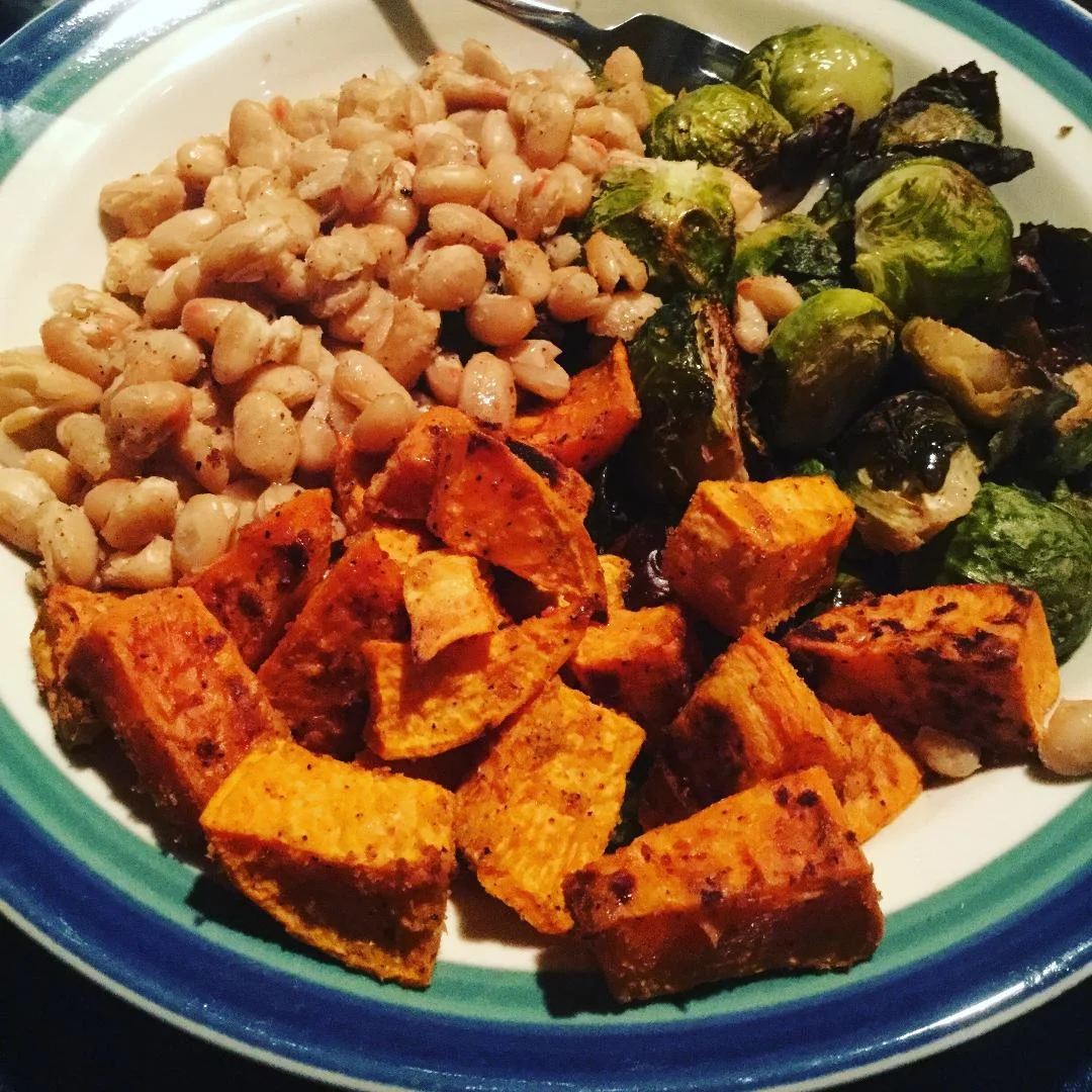 A typical meal now that I treat food as fuel