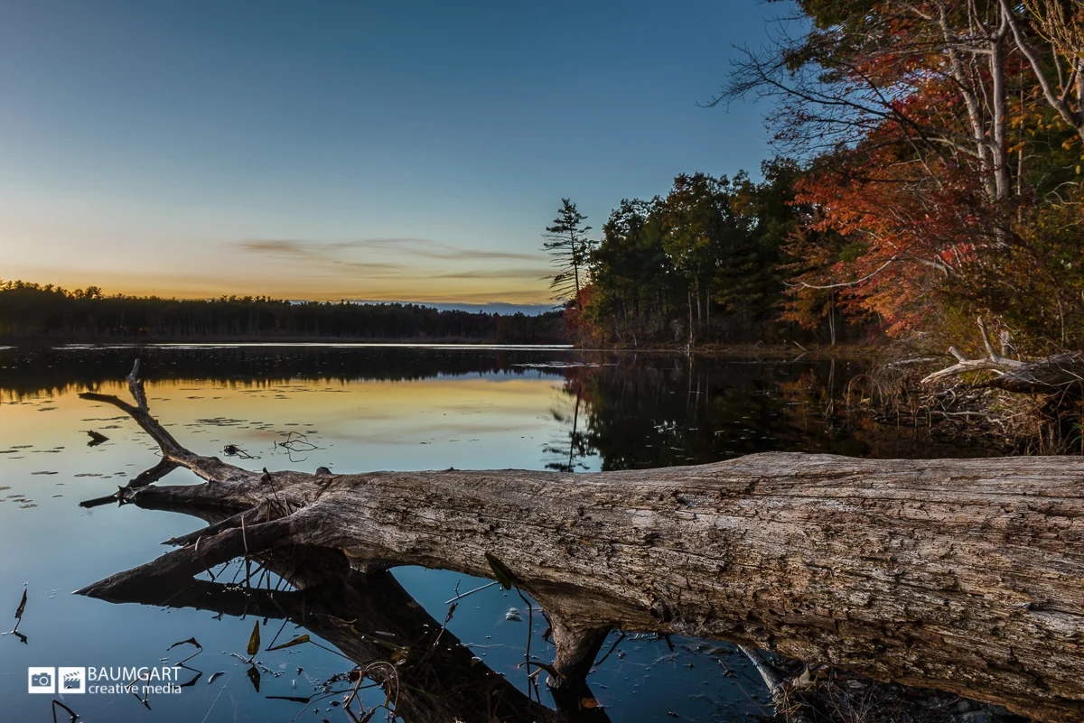 Autumn sunset by Jeff Baumgart Creative Media
