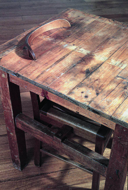  Chair and Table 1999 (detail)