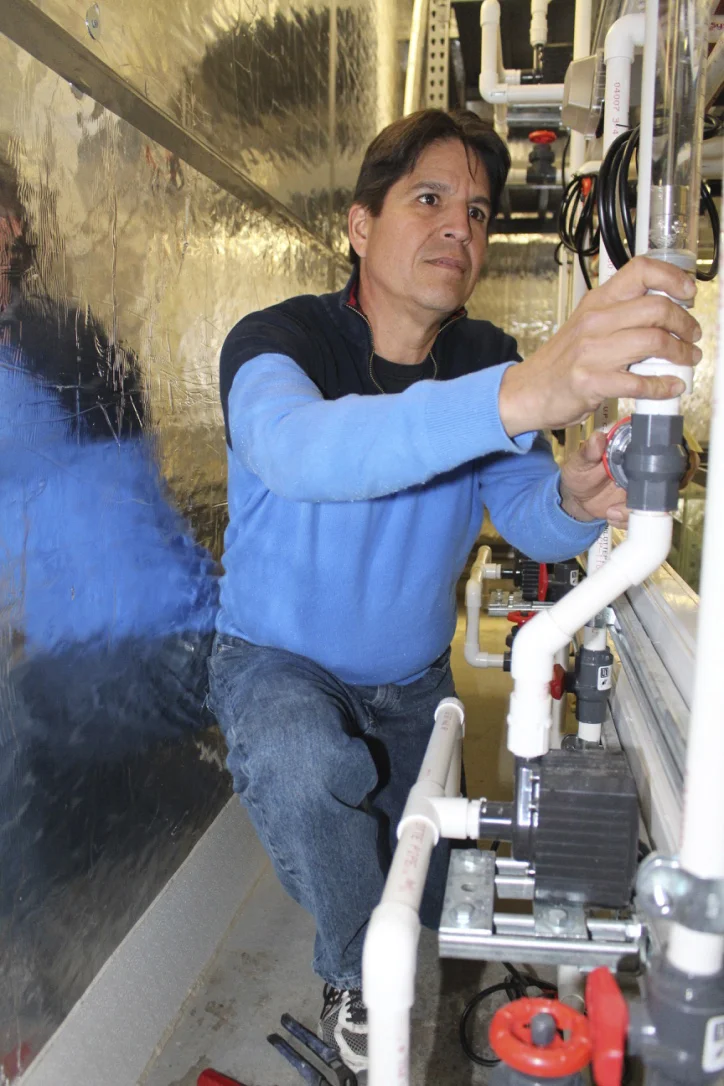 Dan building out the  GreenWave.org  Hatchery in Connecticut
