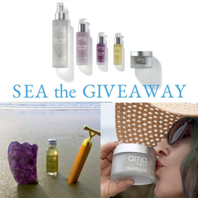 Click on @nylonpink website 🔝and sign up to win $450 worth of @AmaSeaBeauty products.
.
.
.
#seathegiveaway 
#amaseabeauty 
#thalassotherapy 
#seaourpartner
#nylonpink 
@kailayu 
#ecobeauty 
#weseabeuty