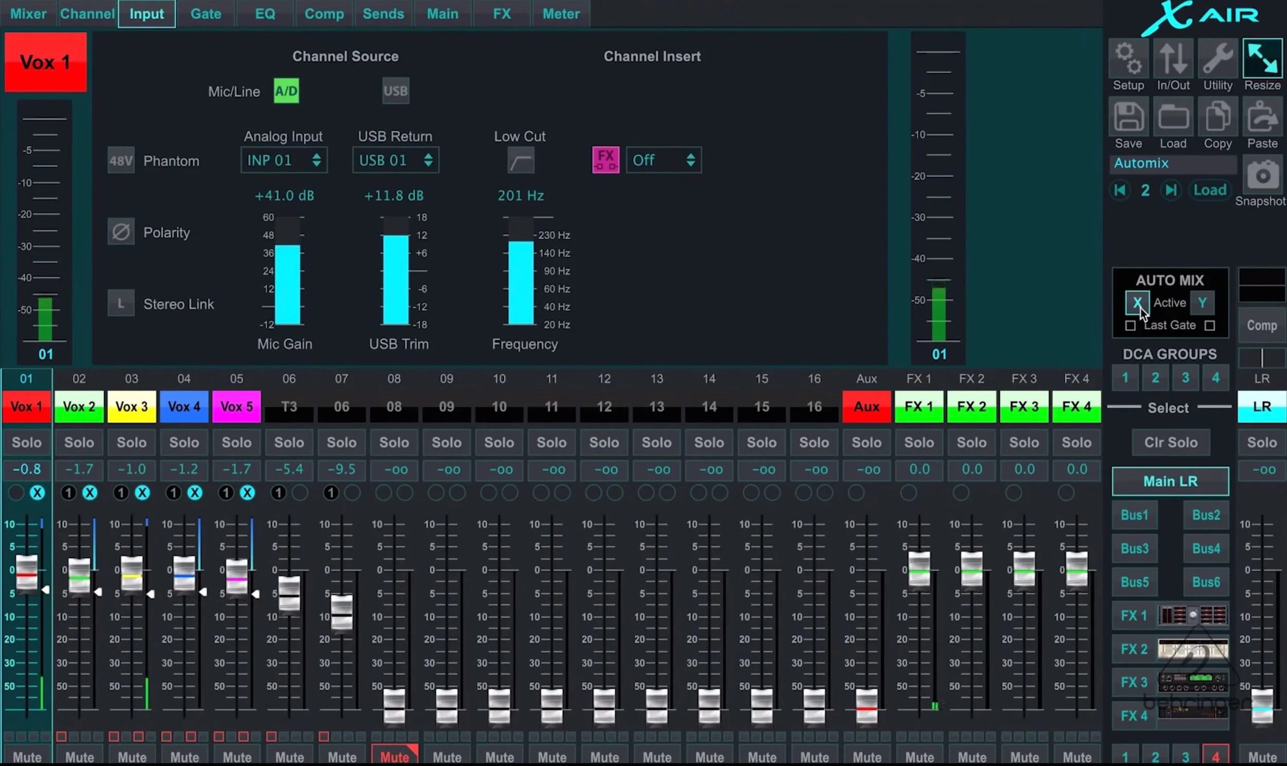 Behringer X-Air App for Windows