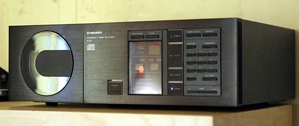 Pioneer P-D1 Compact Disc Player. image found on Pinterest