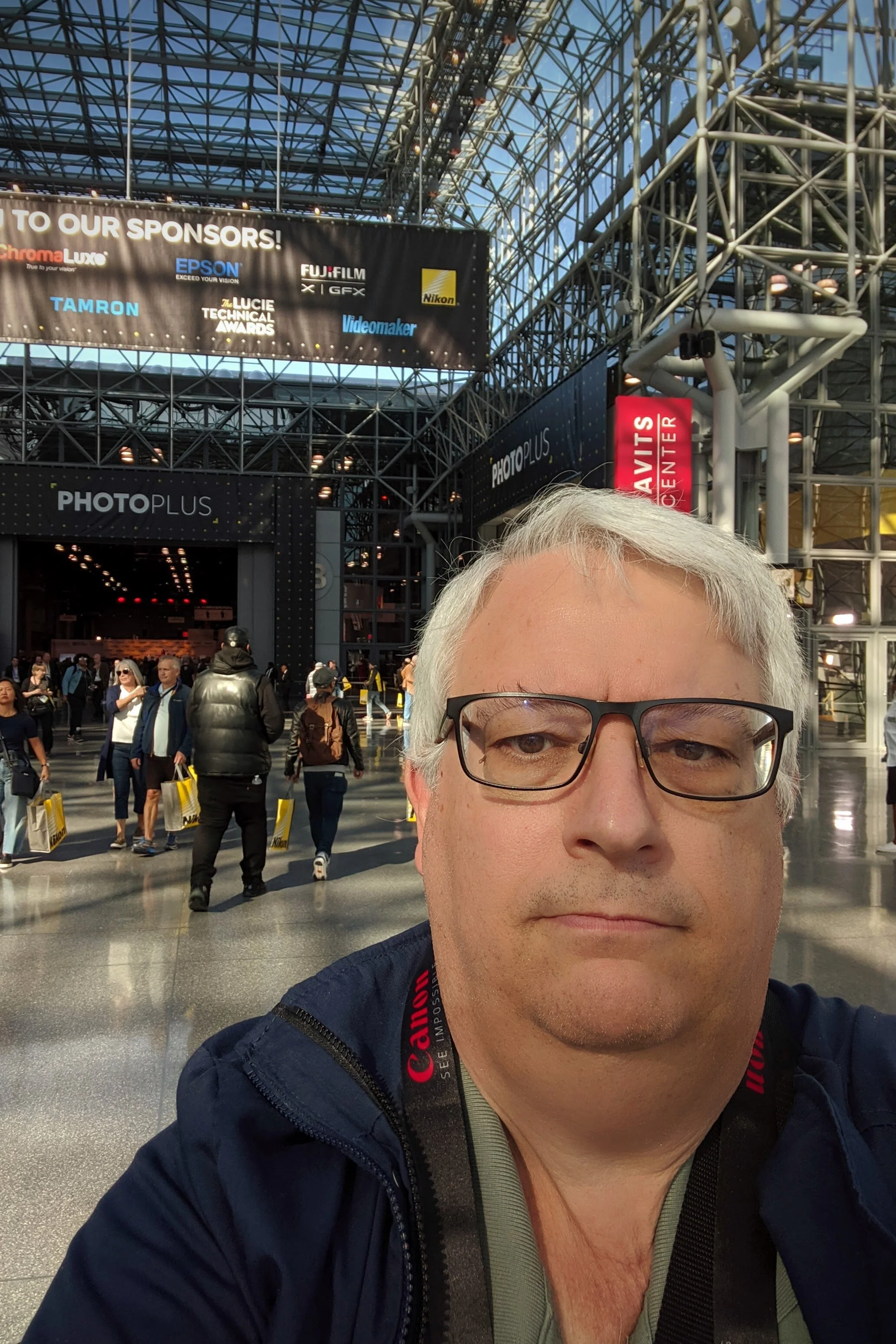 Yes, folks, it’s time once again for my annual horrible selfie at PPE.