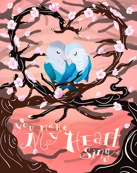 Love Birds Greeter