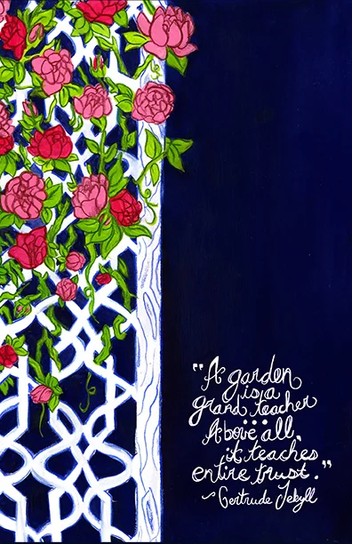 Journal Cover in Jekyll Rose
