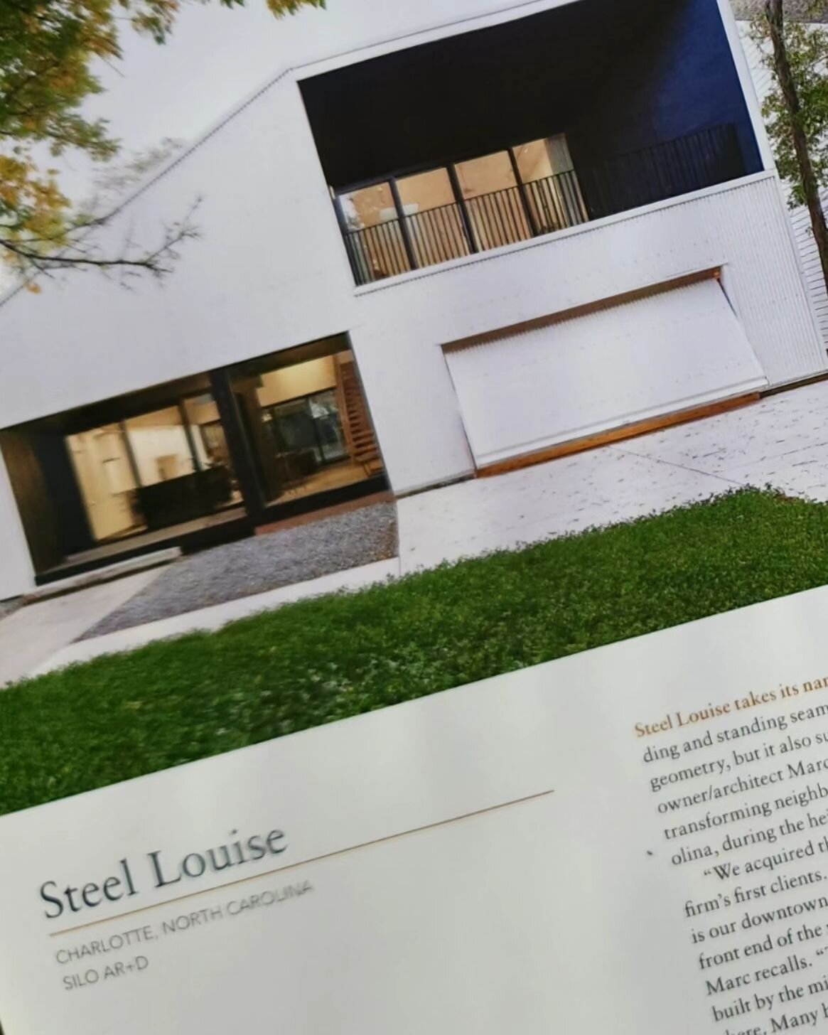 Steel Louise in the latest @resdesignmag. Thank you @s.claireconroy for the feature @quinnschreiber for the great drawings and @keithisaacsphoto for the pics!