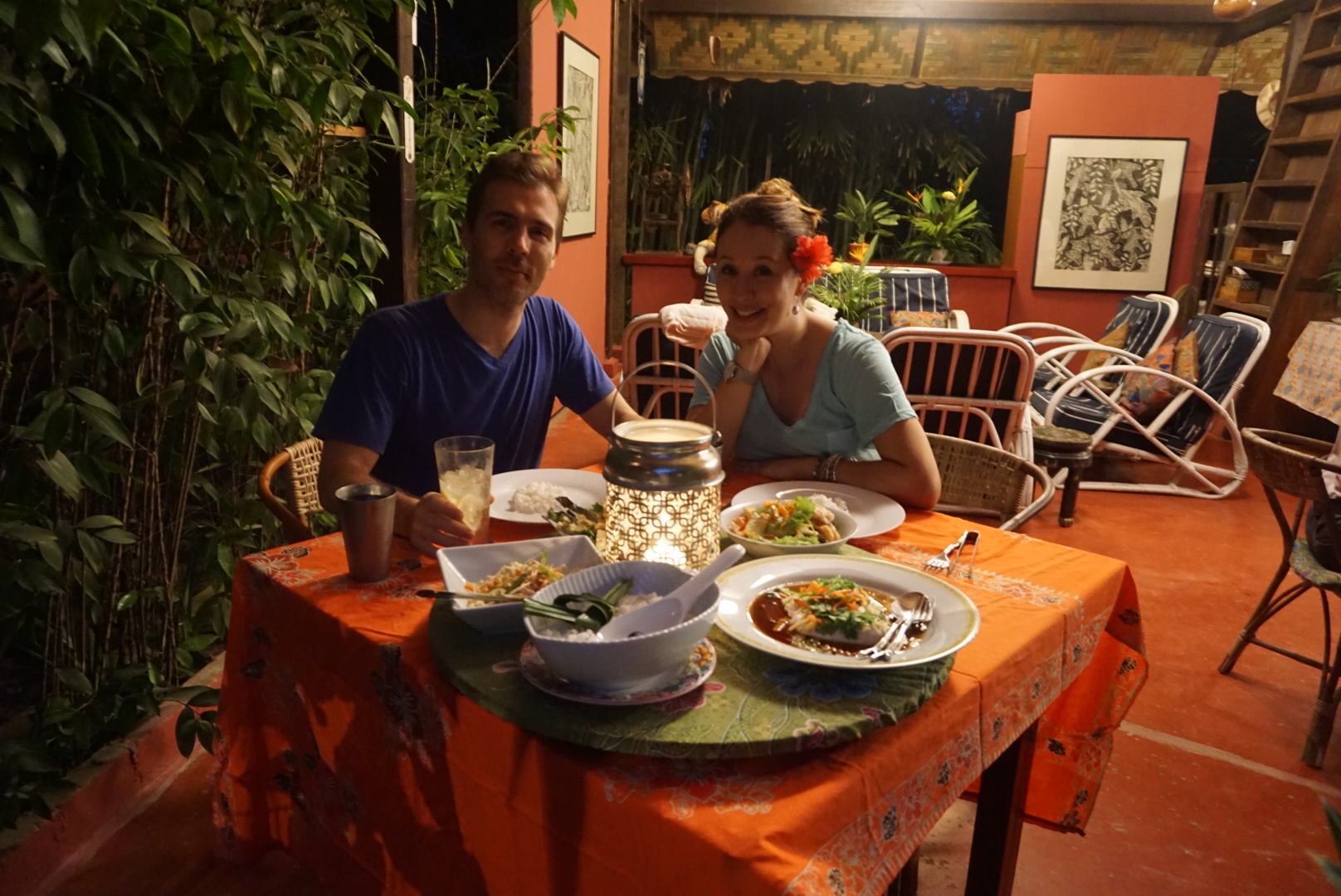 Thanks for joining us for our first dinner ❤ In theory, I wish you could've had a wee taste but I'm afraid we happily finished all of it ;-)