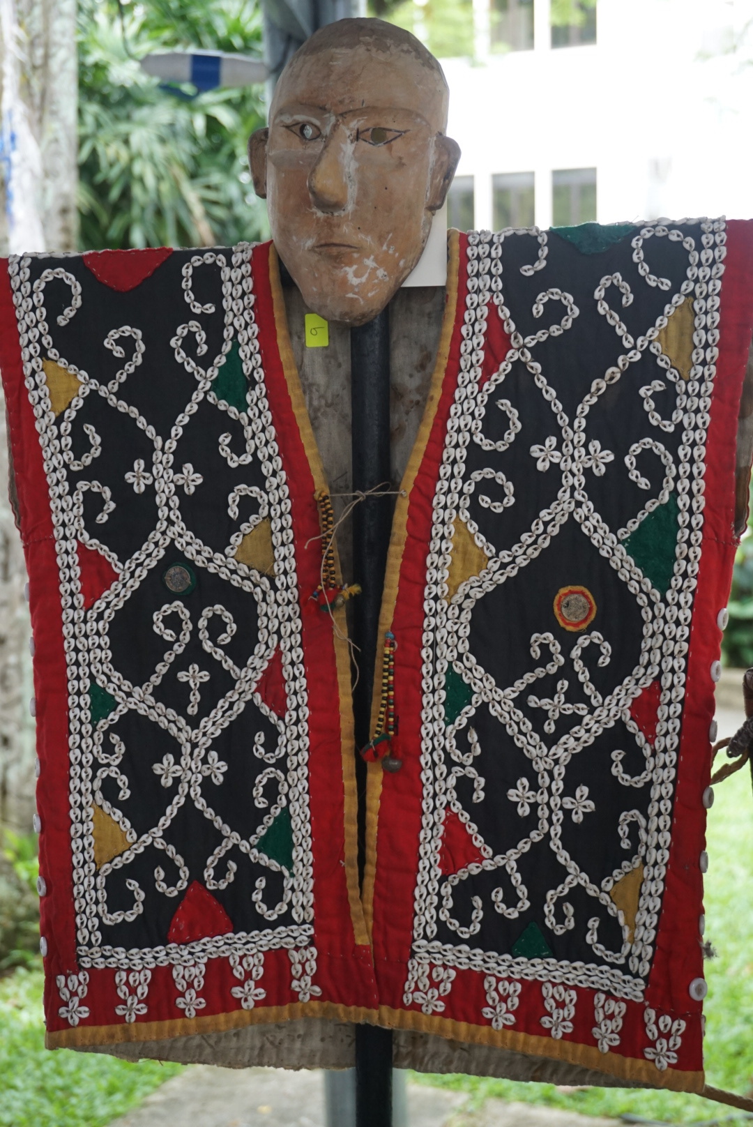 Vintage beadwork on display and sale at the Vintage craft fair at the Old Court House.