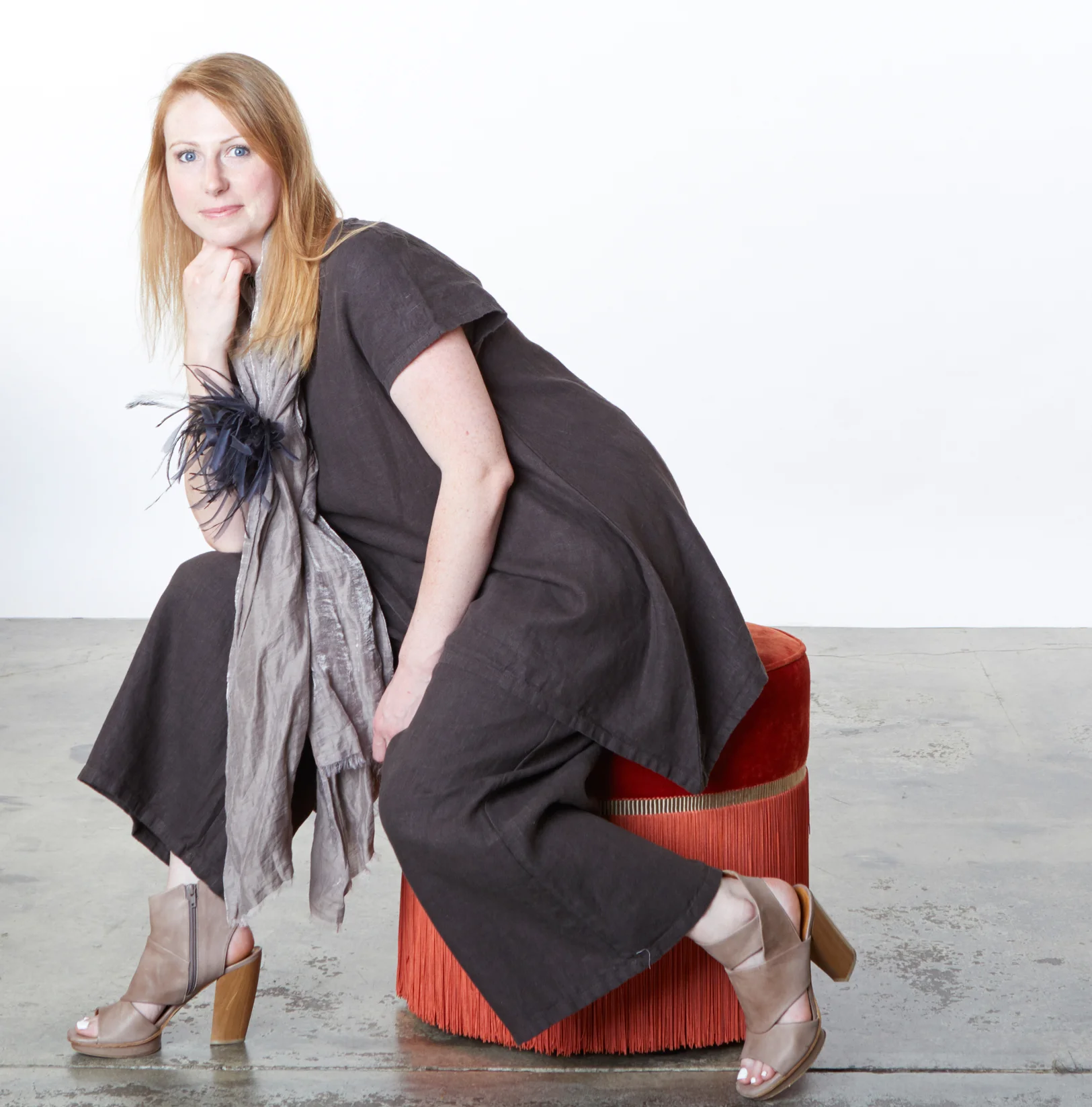 Charlie Shirt, Flood Pant in Fiddle Heavy Linen