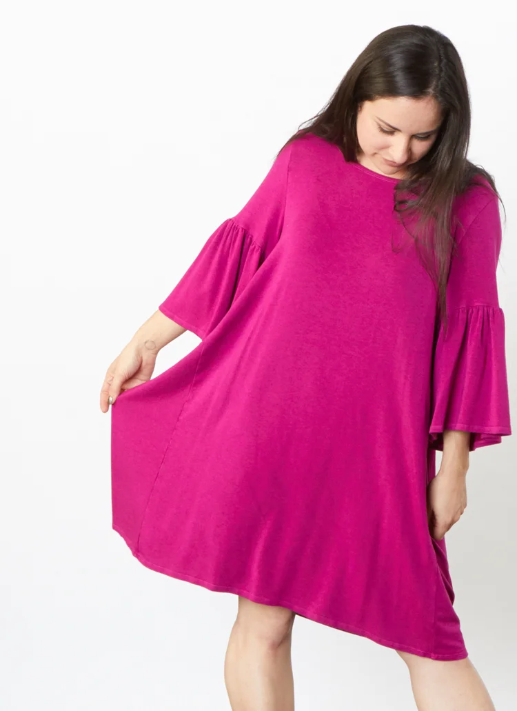Rivera Tunic in Hyacinth Grey Terry