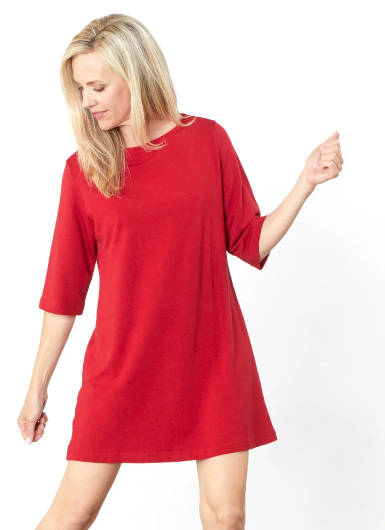 Rosa Tunic in Fado Bamboo French Terry