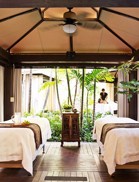 Open air Tropical Facial at Resort Abhasa Spa at The Royal Hawaiian