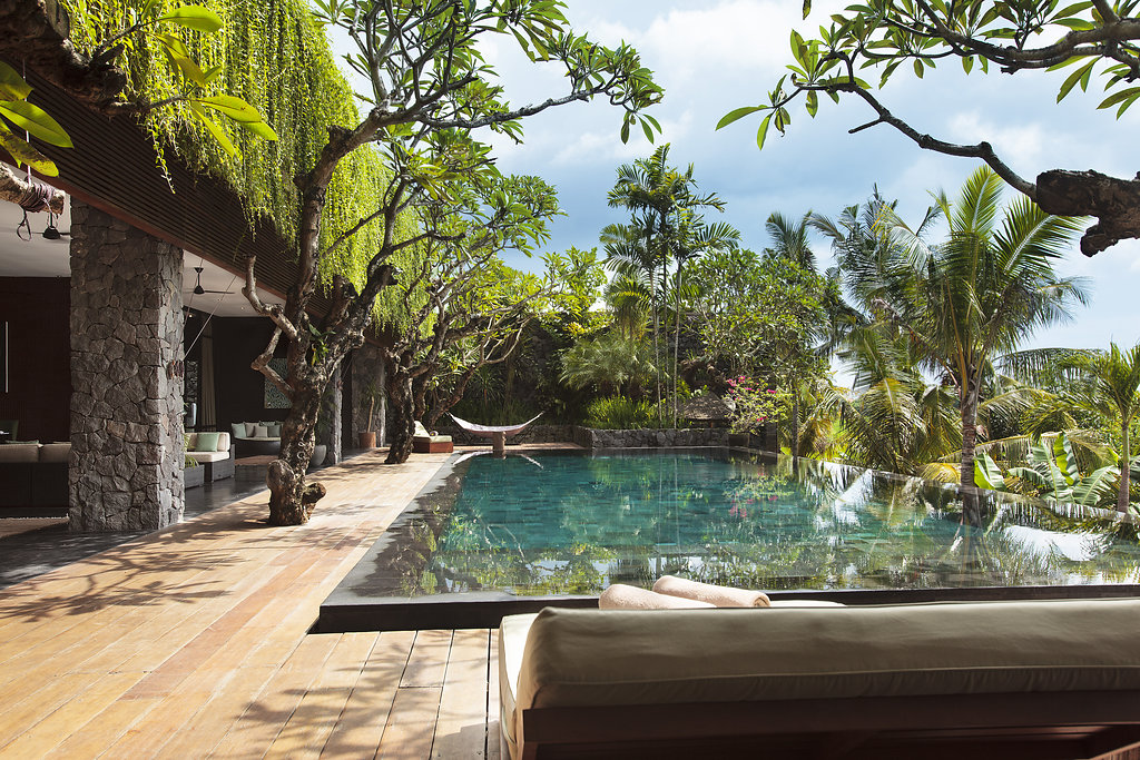 Pool area of Villa in Bali