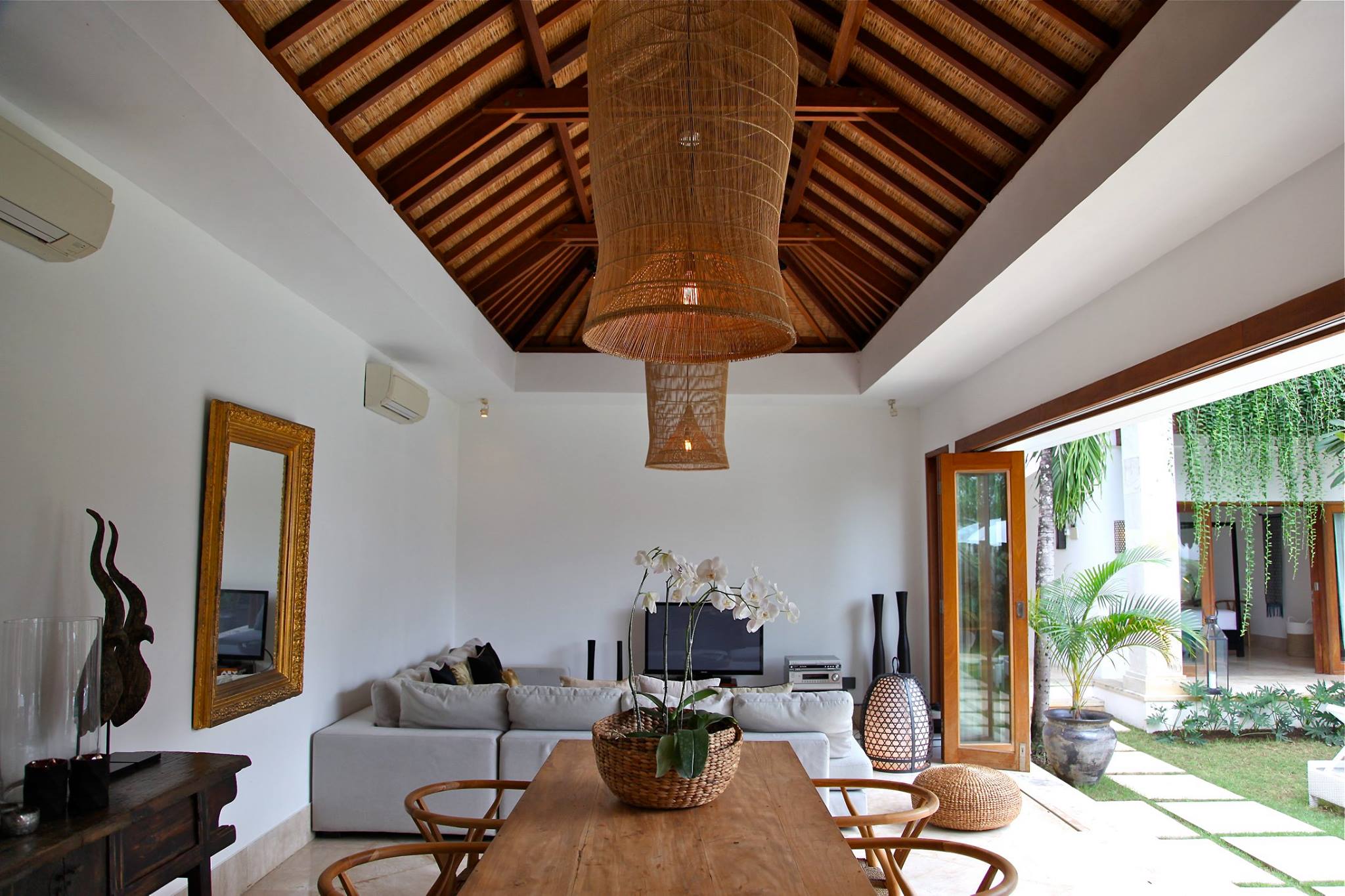 Inside a Villa in Bali 