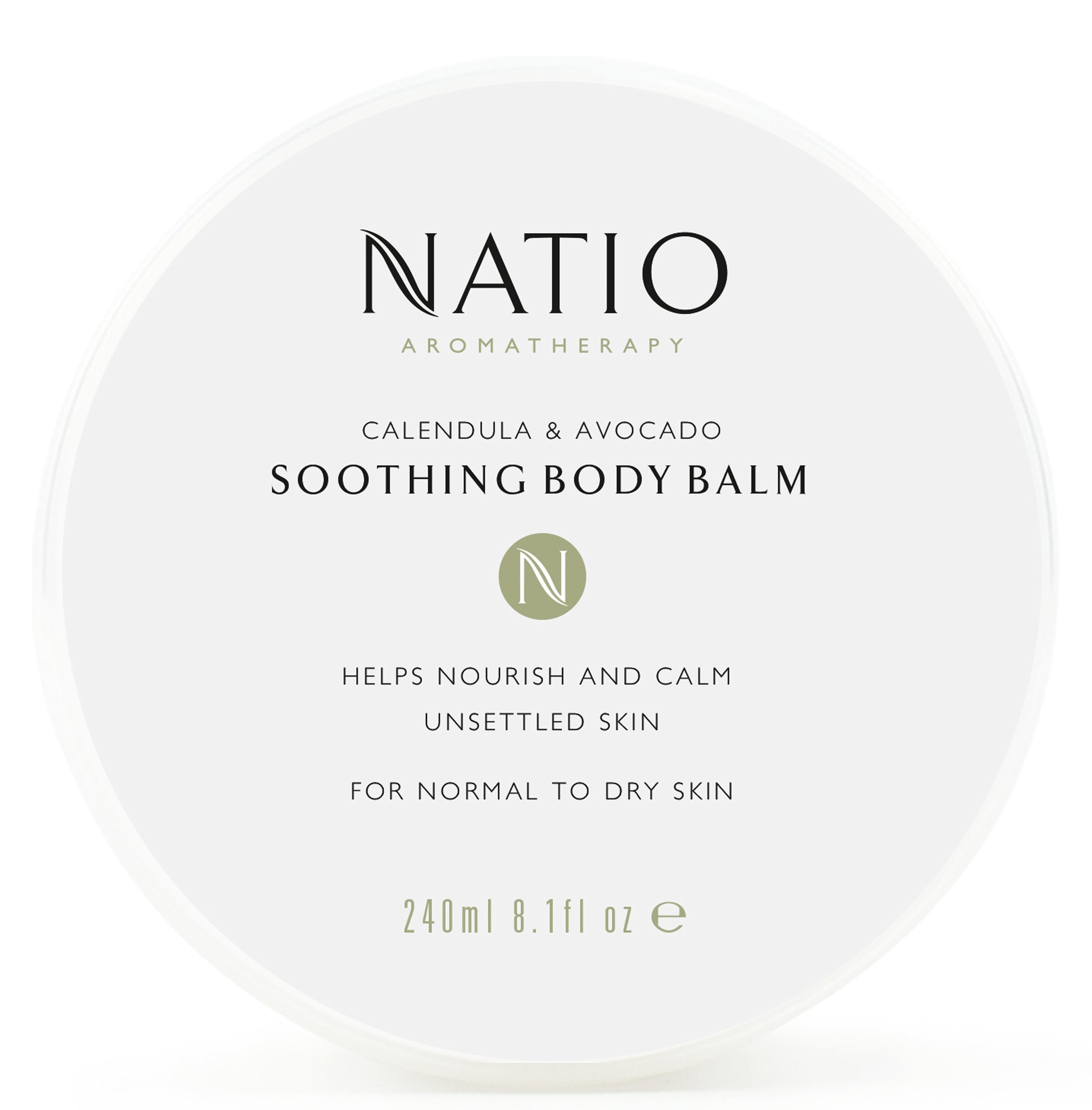 Natio Calendula & Avocado Soothing Body Balm