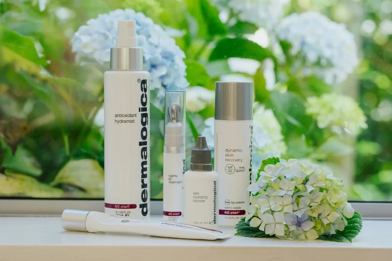 Bloomfield's Dermalogica skincare routine.