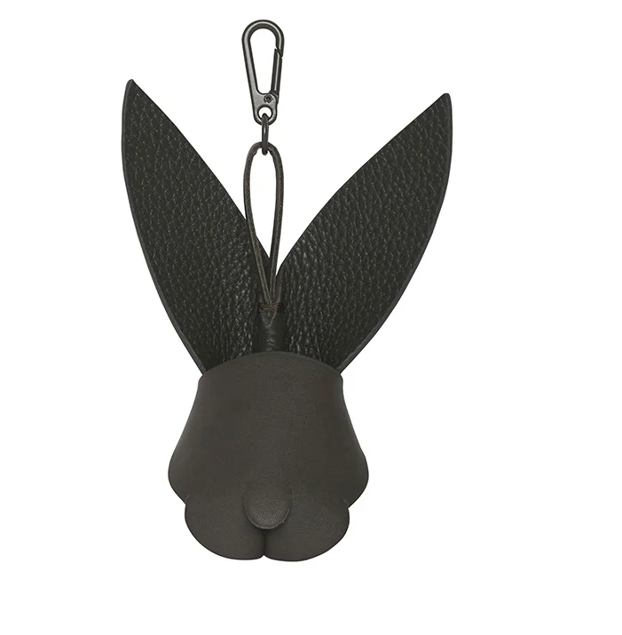 Karen Walker bunny rabbit khaki bag charm