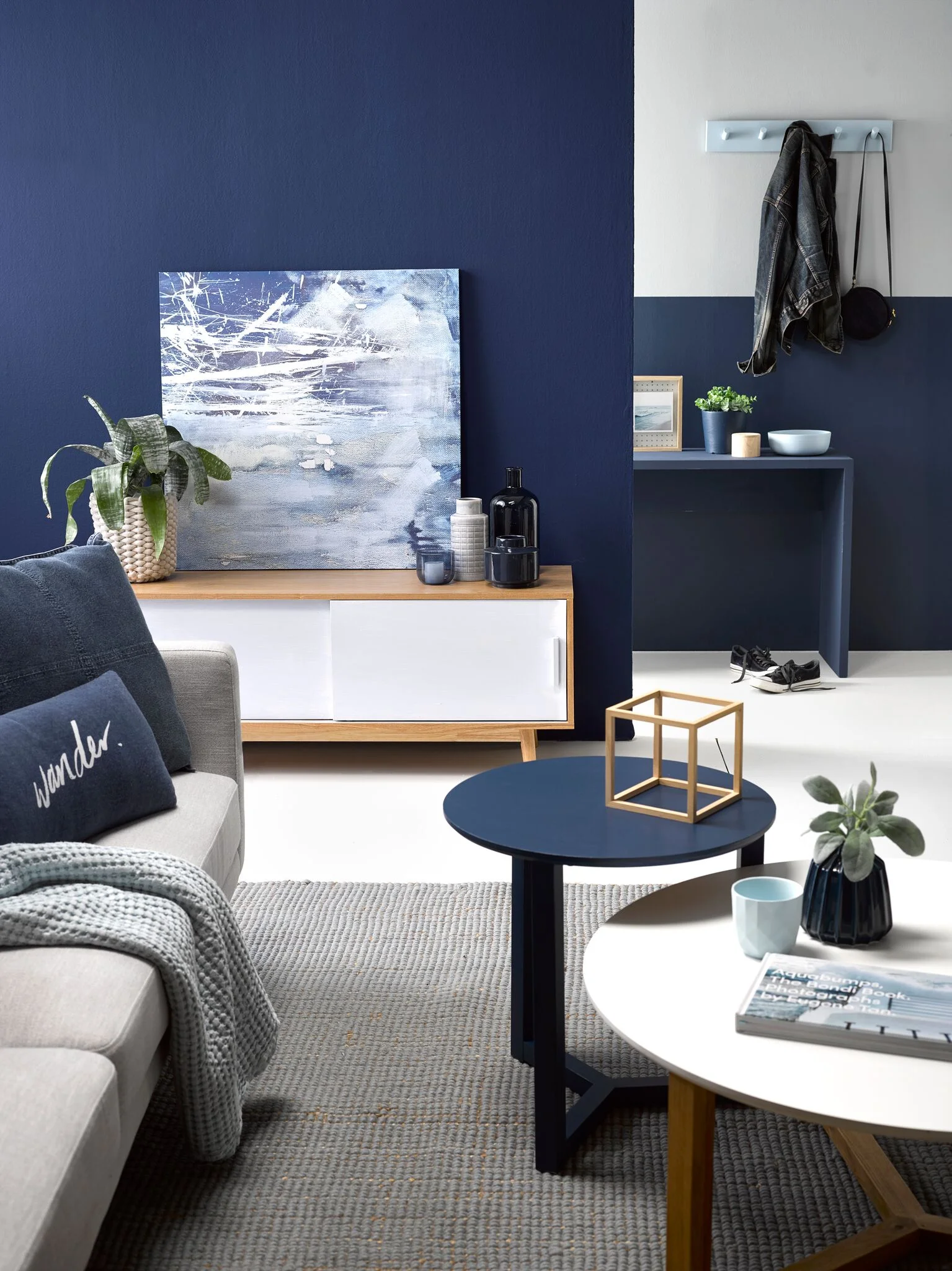 Blue interior edit