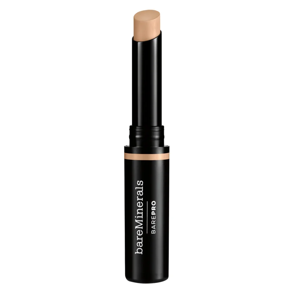BAREMINERALS BAREPRO 16-Hr Full Coverage Concealer in black packaging without lid