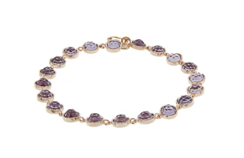 Irene Neuwirth Rose de France amethyst & rose-gold bracelet