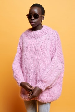 theKnitter X Karen Walker jumper pink