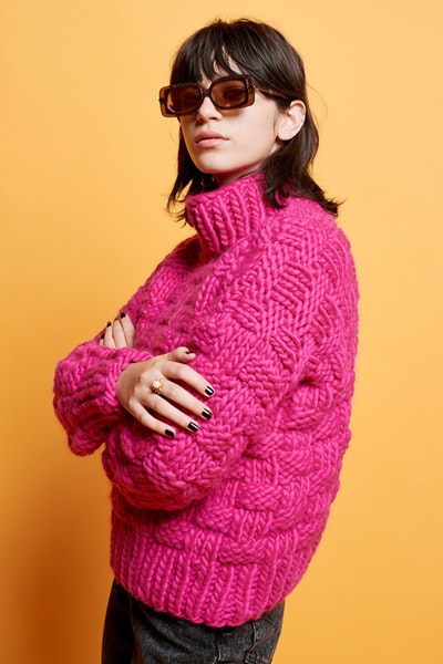 theKnitter X Karen Walker jumper in pink