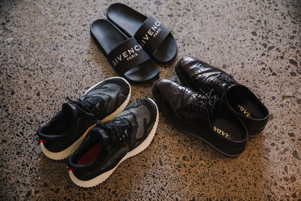 A few of Hailwood's current favourties from his shoe collection