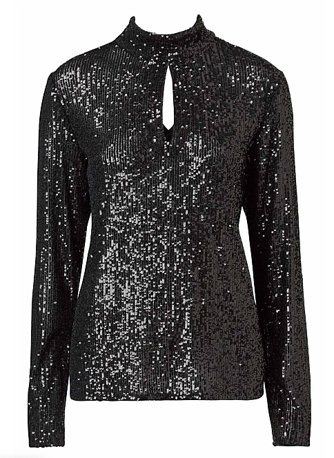 witchery sequin top