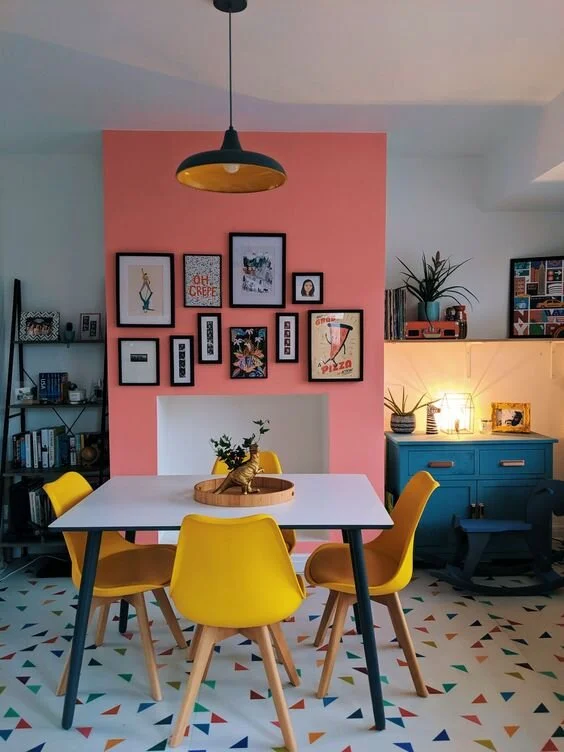 Retro Colour Blocking