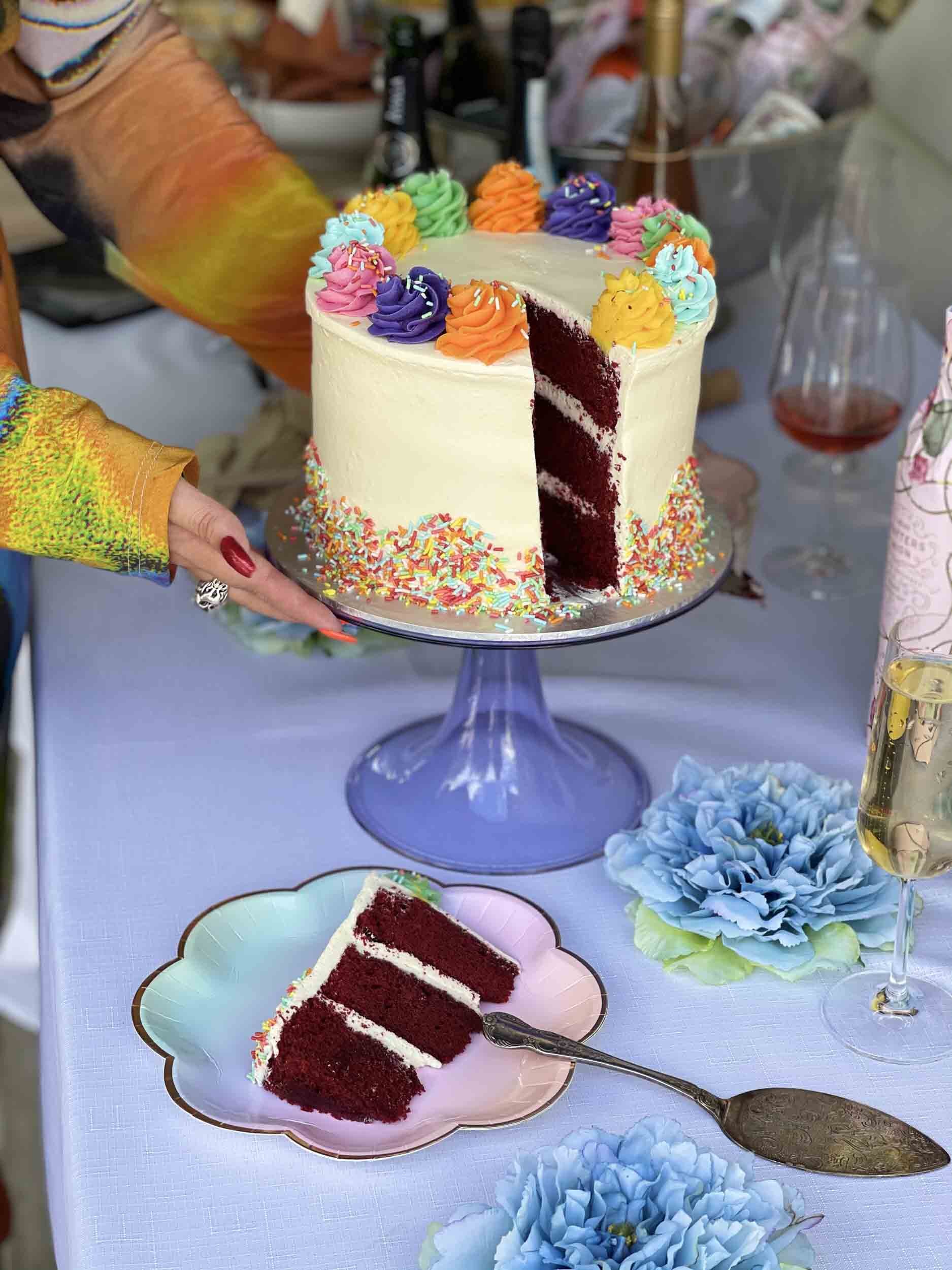 Rainbow cake