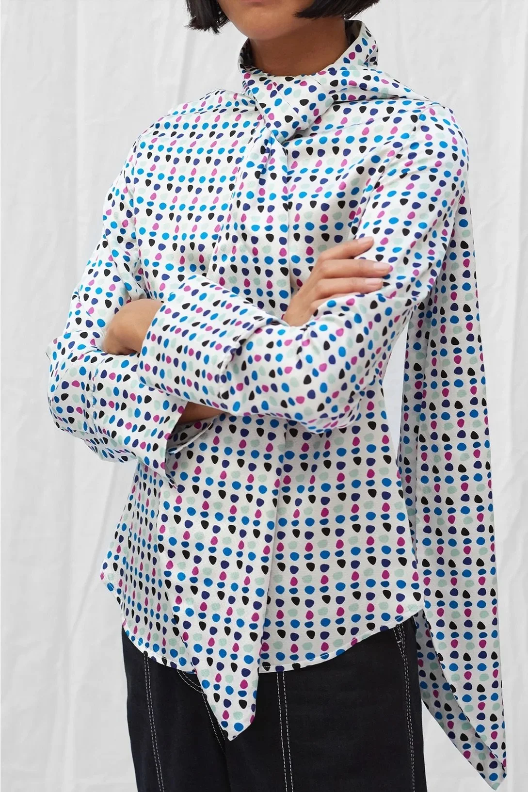 Claudia-Li-Mirrorball-Neckbow-Blouse-The-Shelter-nz-1.jpeg