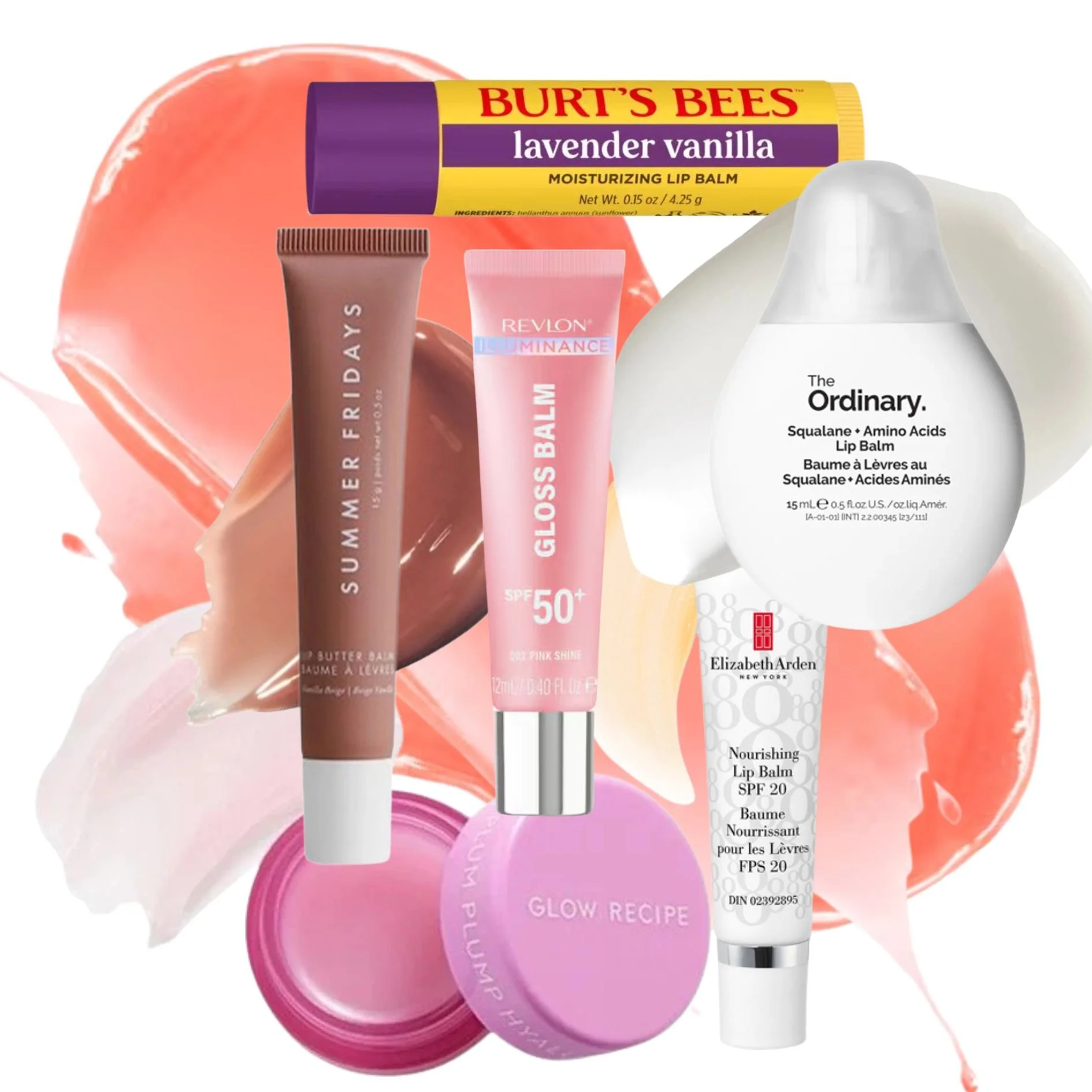 The lip balms we have on rotation