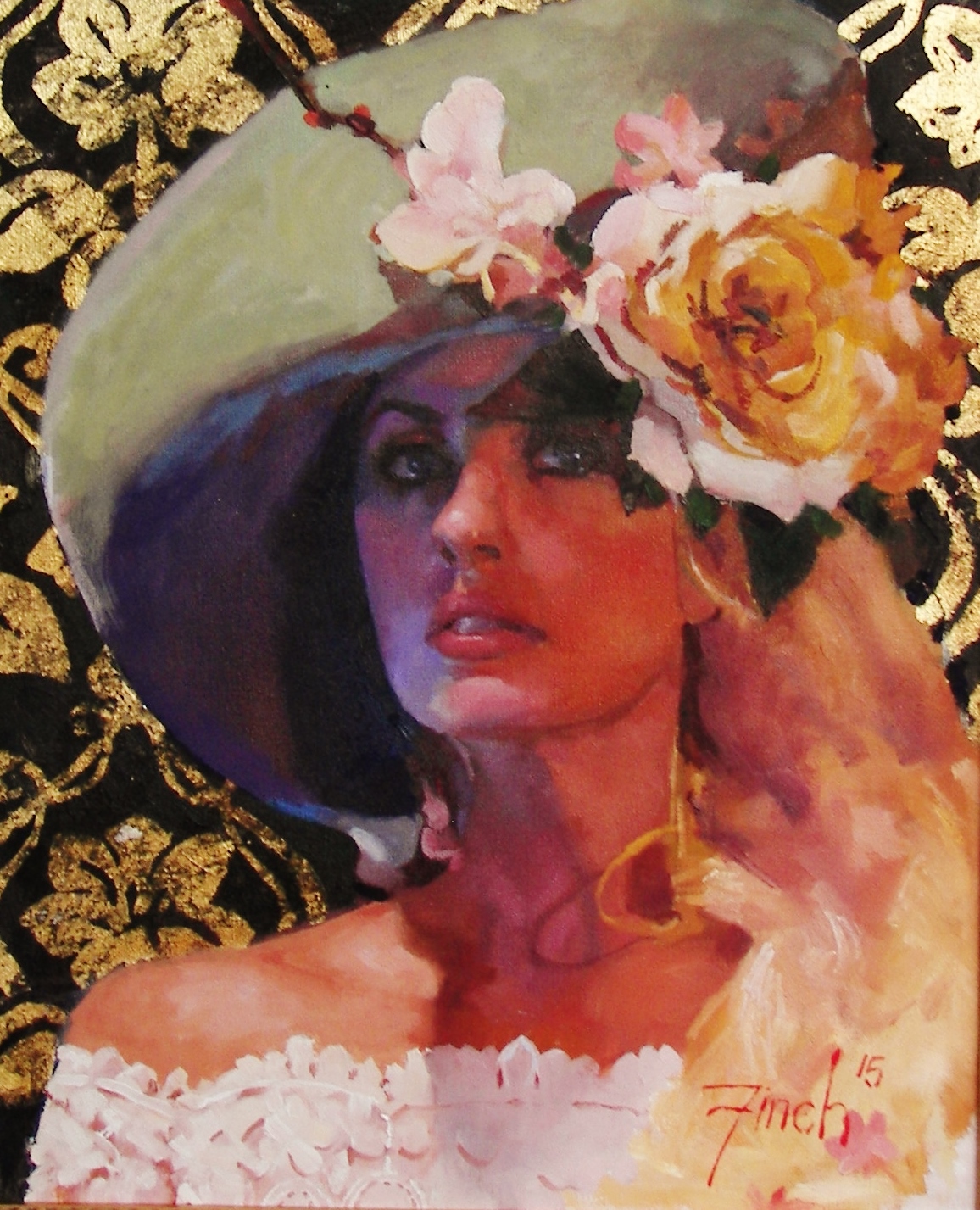 Theresa, Oil Painting by Kris Finch 2015