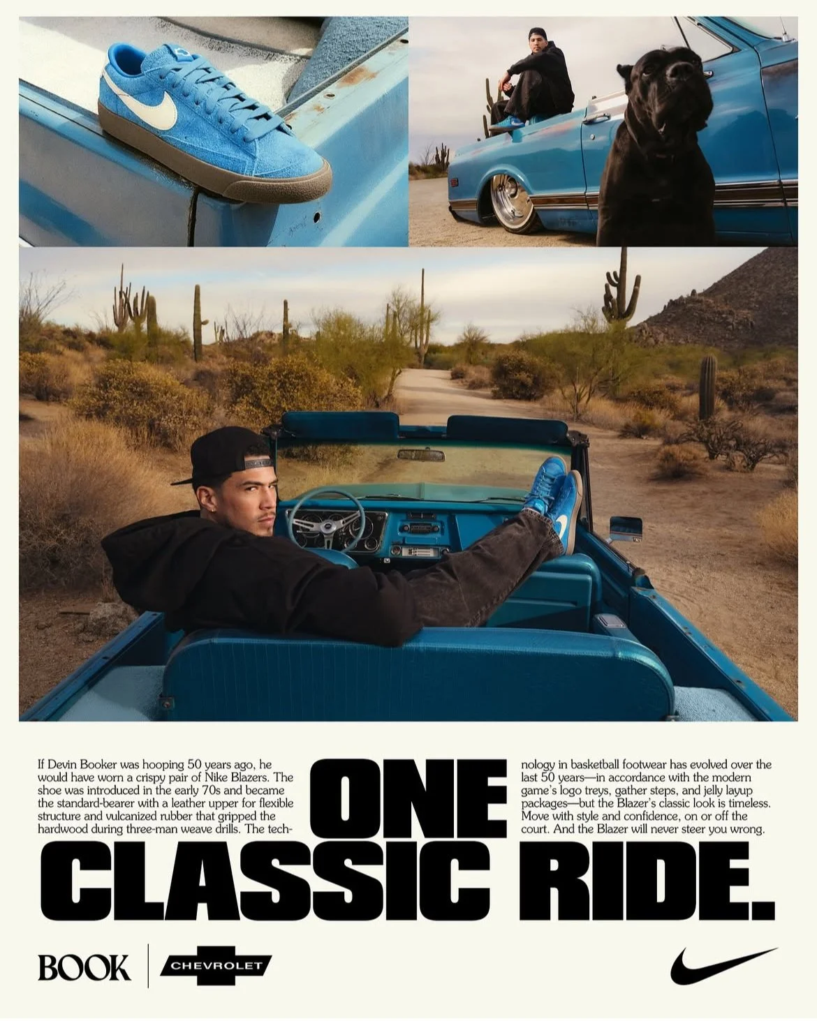 BOOK for Nike x Chevy Blue