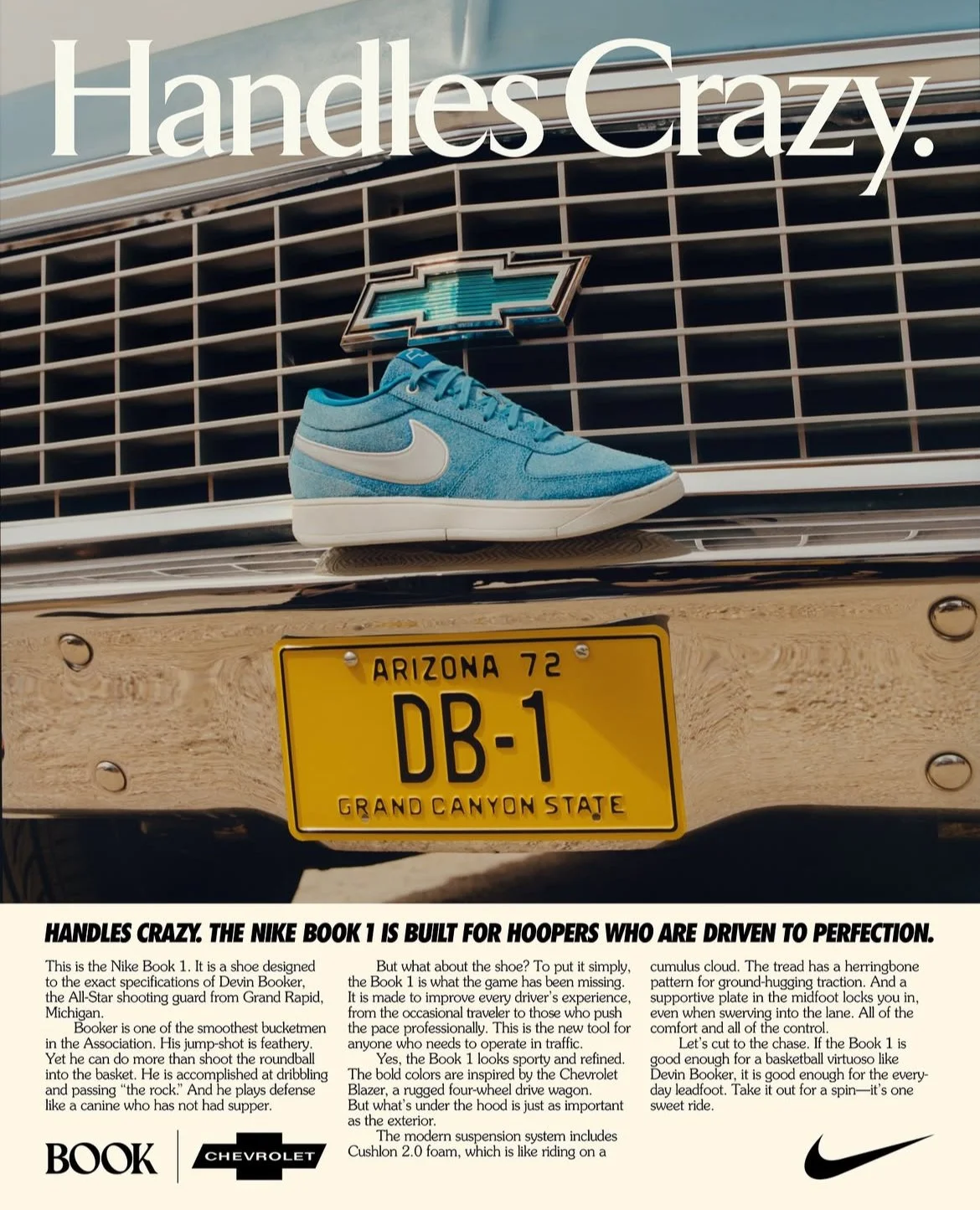BOOK X NIKE X CHEVY
