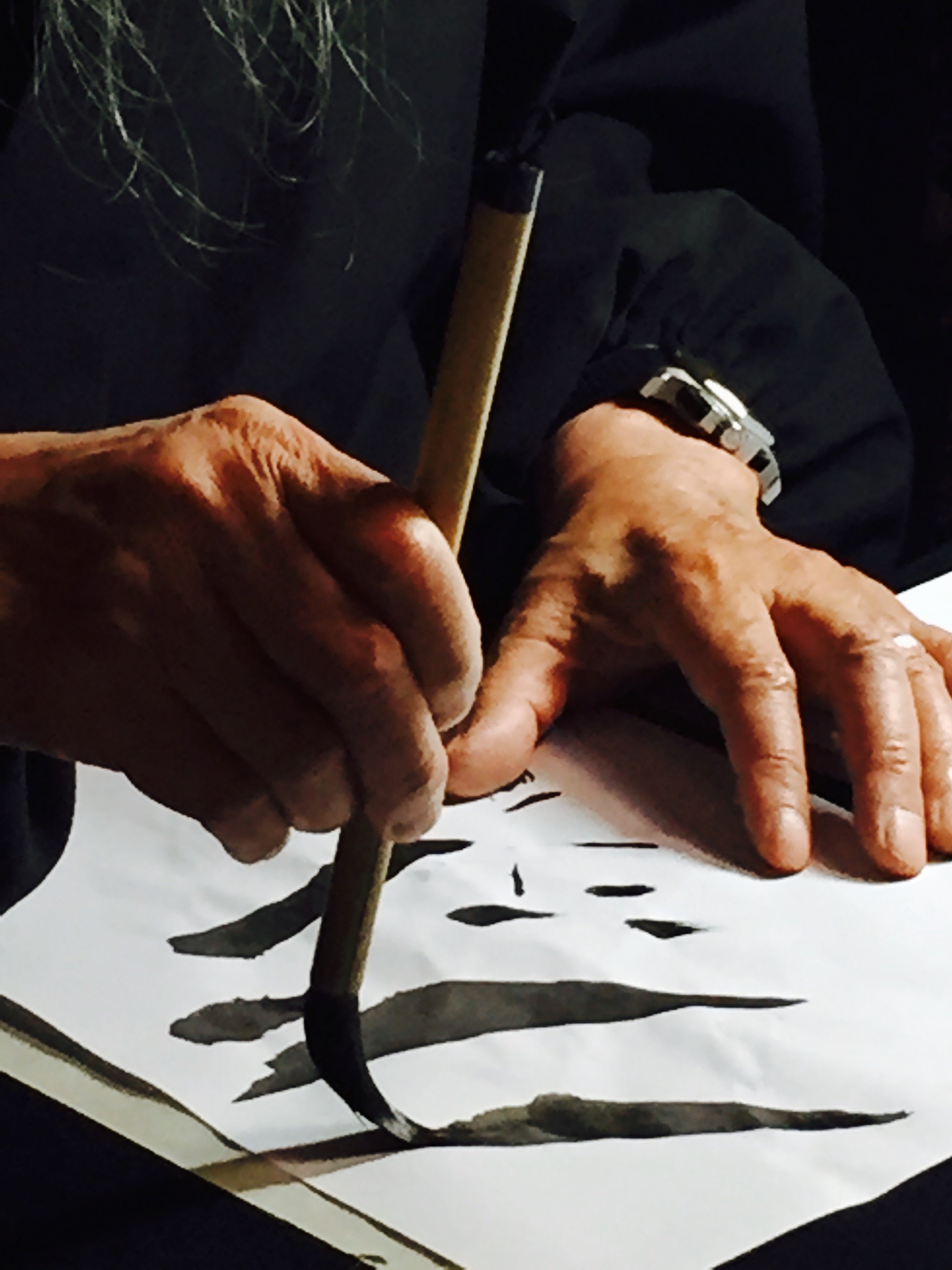 CALLIGRAPHY: Painting Bodhidharma in the Spirit of Zenga and Joy