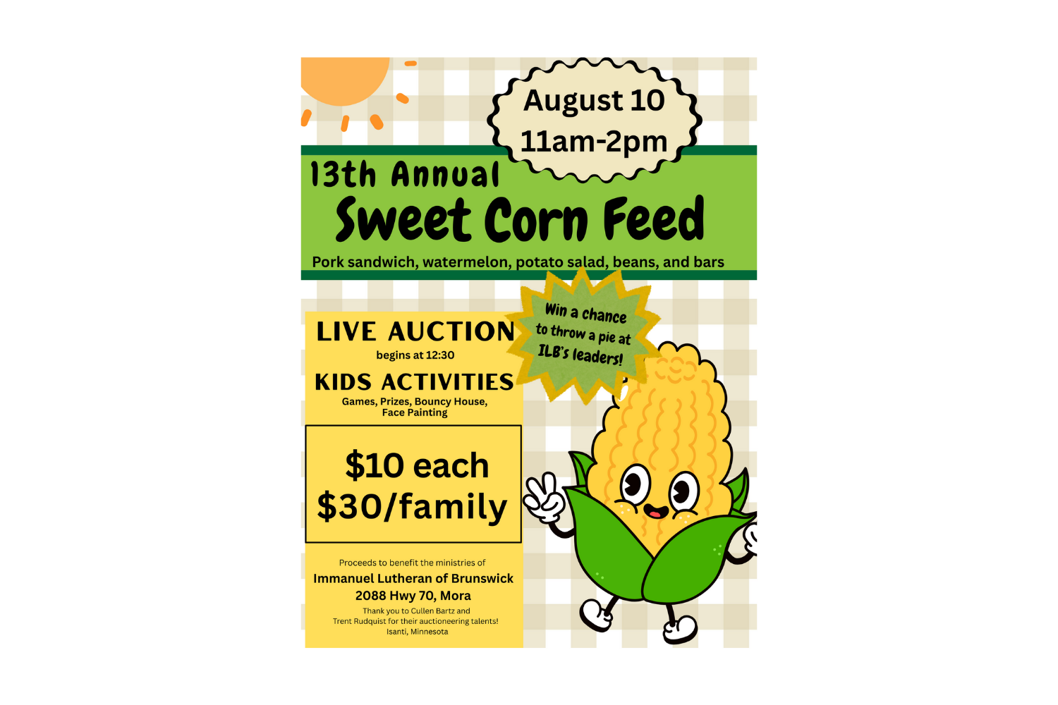 Sweet Corn Feed
