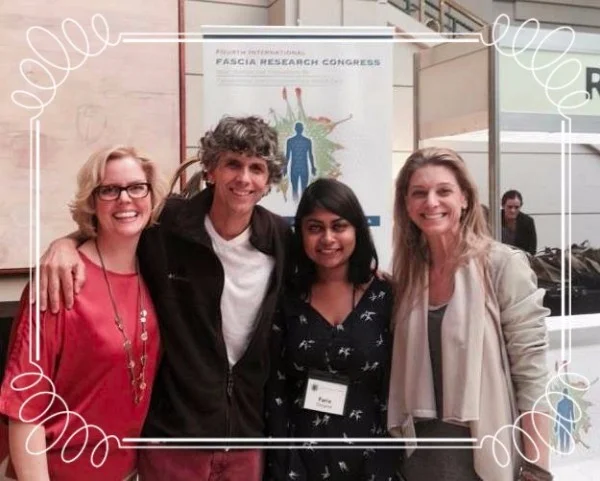 Here's a photo of the proud moment when the MELT® study was presented to the International Fascia Research Congress in Washington D.C. last month.