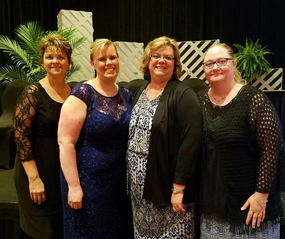 Left to Right: Brenda Eldridge, Amanda Garlock, Tracy Bailey, Heather Wallace