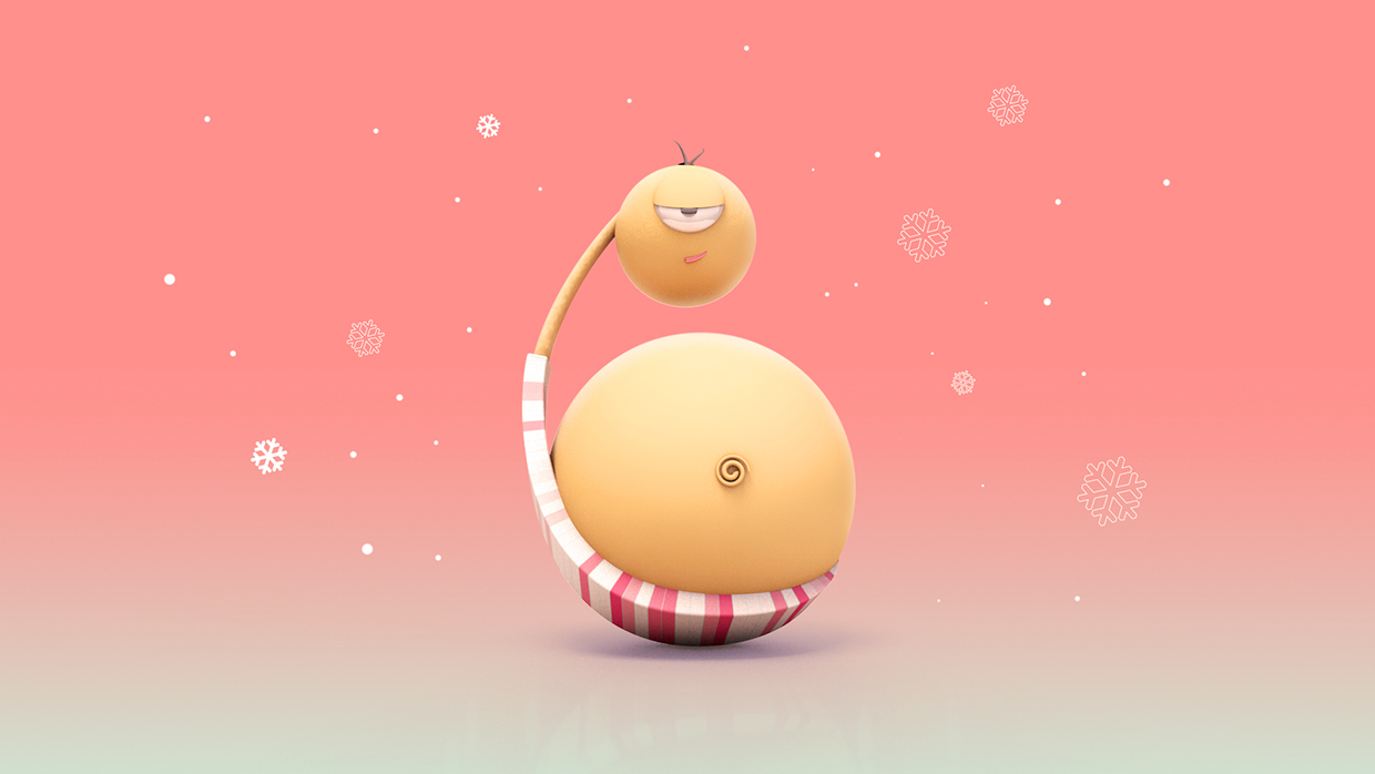 6 - Bellyman, walks using his belly and always appears out of nowhere once a year during festive season