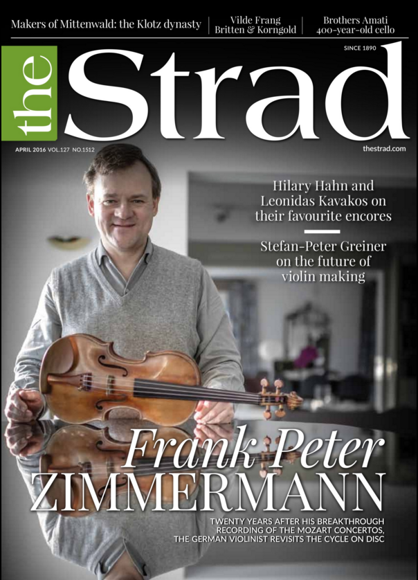 The Strad Magazine: "FOUNDING OF A DYNASTY"