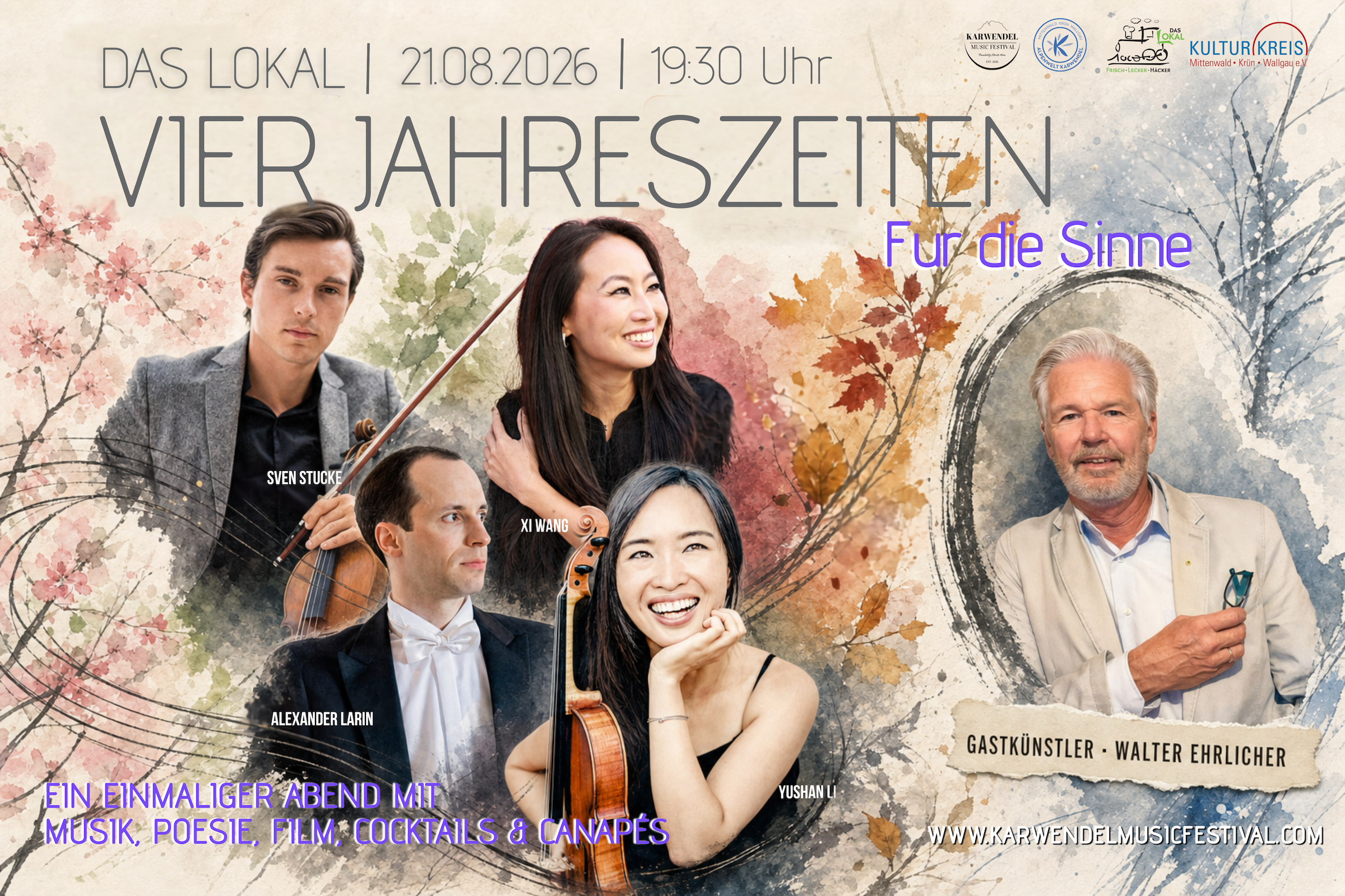 Die vier Jahreszeiten – Ein Fest für die Sinne