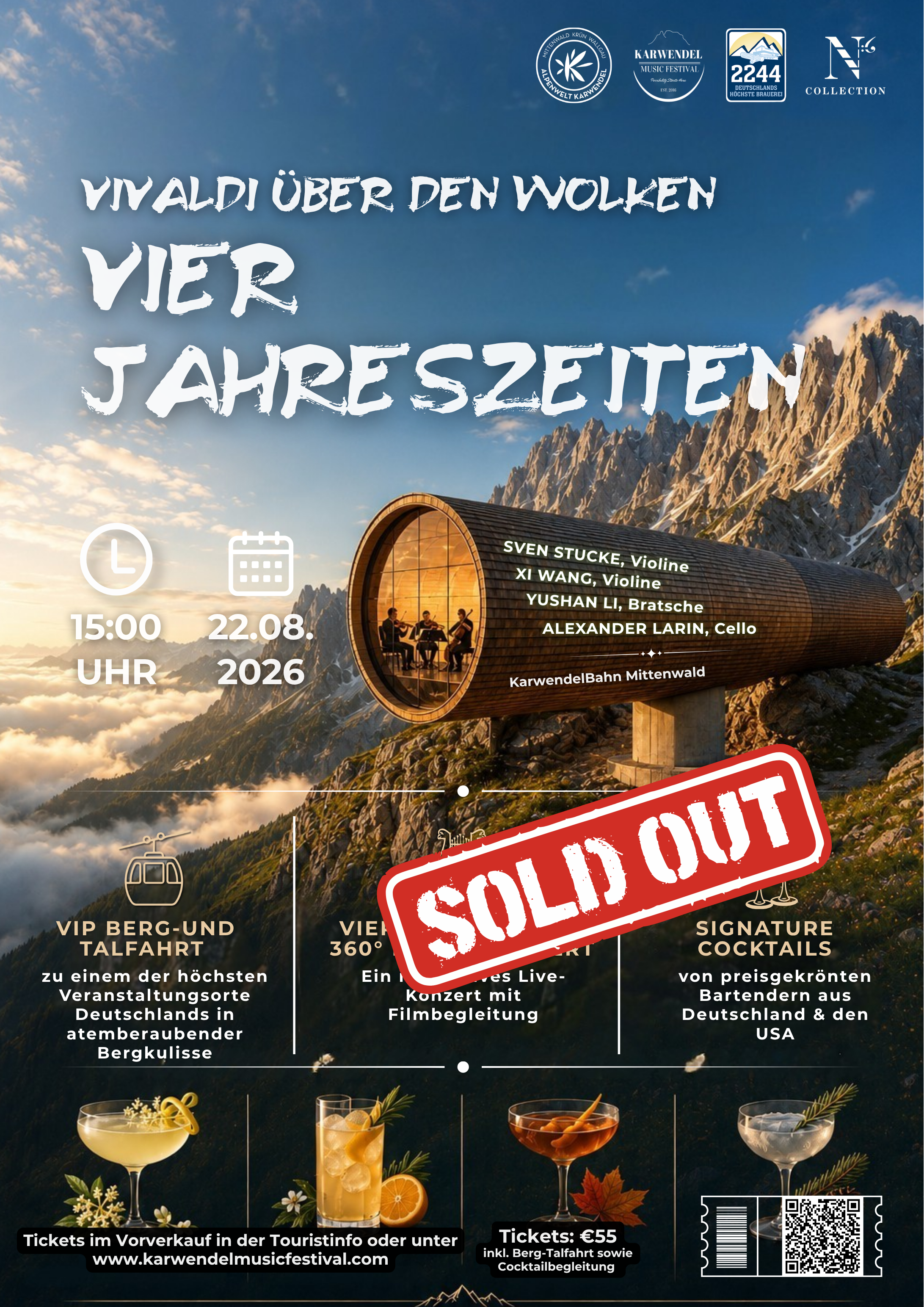 Vivaldi Über den Wolken – Die vier Jahreszeiten